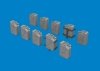 Eduard 635040 WWII German Jerry Cans PRINT 1/35